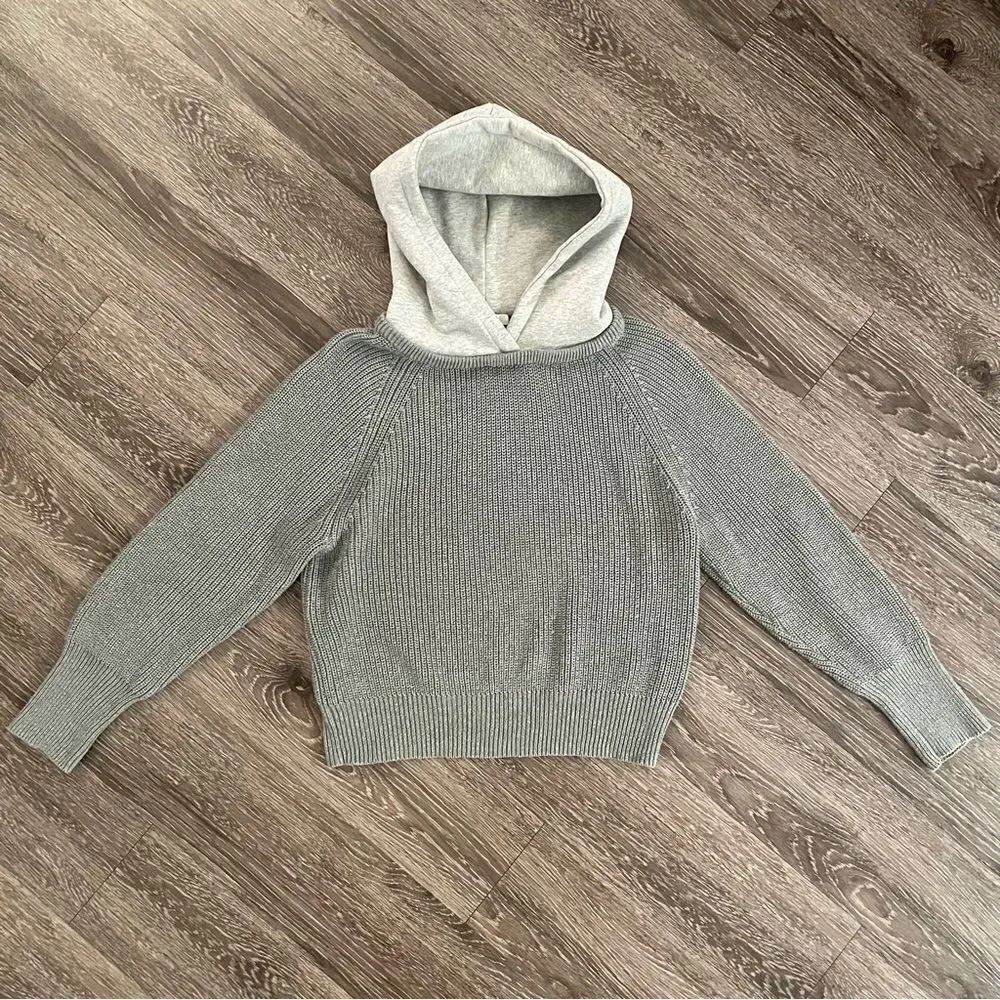All:Row hooded sweater 